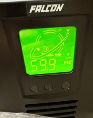 Falcon SSG1.5K UNINTERRUPTIBLE POWER SUPPLY 1050W/1500VA Environment -20 to 55ºC