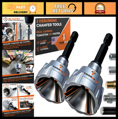 Deburring External Chamfer Tool – Tungsten Carbide Blade for Metal, PVC, 3D Prin