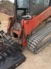 Auxiliary Hose Guide Bracket Kubota SVL/SSV by nunyastuff.com (S6763)