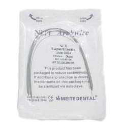 100Packs Dental Ortho Arch Wires Super Elastic Niti Round 012~020 Upper&Lower