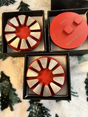 120/150 Grit Metal Bond Diamond Grinding Disc – Medium Bond – 10-Segmen