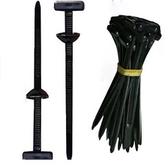 50PCS Nylon Strong Cable Tie Buckle – Heavy Duty UV-Resistant for Secure Auto…