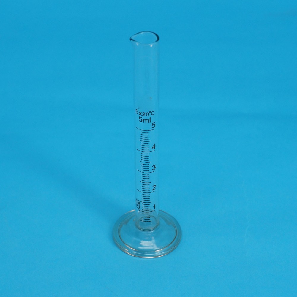 5/10/20/25/50/100/250/500/1000/2000ml Lab Glass Graduated Measuring Cylinder