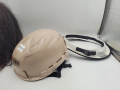 Milwaukee 48-73-1093 TAN Safety Helmet (USA) – Type 2, Class C, Vented DA BRIM