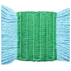 Boardwalk 502BLEA 5 in. Super Loop CO/SYN Fiber Wet Mop Heads – Blue, Medium New