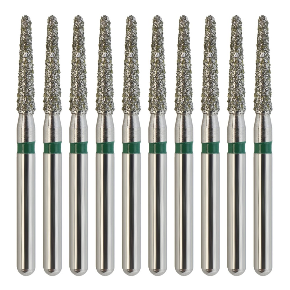 Multi-Use Dental Diamond Burs FG Round End Taper Friction Grip 856/016C Coarse