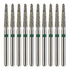 Multi-Use Dental Diamond Burs FG Round End Taper Friction Grip 856/016C Coarse