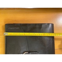 Pendaflex Portfolio Organizer Professional Black Faux Leather Buckle Magnetic