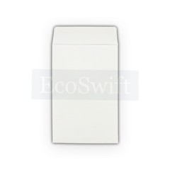 1-1000 “EcoSwift” White Self-Seal Catalog Kraft Paper Envelope 28 lb. 6″ x 9″