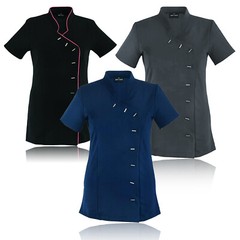 Beauty Tunic Hairdressing Spa Massage Therapist Health Work Nail Salon Uniform