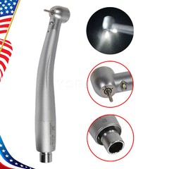 Dental High Speed Handpiece LED E-generator Turbine 3 way Spray fit NSK Coupler