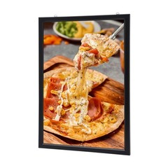 24″x33″/ 24″X36″, 27″ x 40″ LED Backlit Movie Poster Art Picture Frame Light Box
