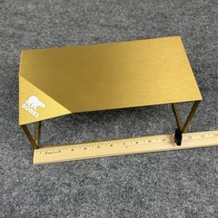SOREL Store Display Riser Gold Metal Retail Shoe Boot Logo Stand Fixture