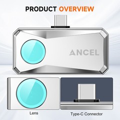 ANCEL IR101 256×192 Pixels Thermal Imaging Camera for Android USB-C Phones