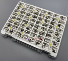 Dental Orthodontic Plain Molar Bands Roth MBT 022 #34-41+ 1st Bands+Buccal Tubes