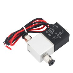 1/8″ NPT 2 Way Normally Closed DC 12V Electric Solenoid Air Valve Sets