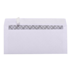 Peel and Stick Closure White Envelopes Privacy Tinted 250-Count 4.13″ X 9.5″
