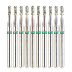 Dental Bur 330 Pear Diamond Bur FG 830/010 830/008 Medium Coarse Grit High Speed