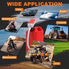 Automatic Fuel Transfer Pump with Auto Stop Sensor Overfill Protection, Fast and