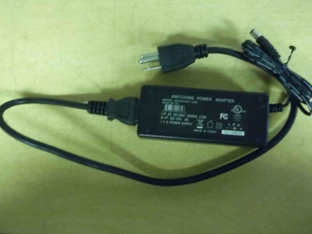 NEW Power Supply GE0241DA-1220 Switching Power Adapter *FREE SHIPPING*