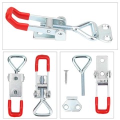 6 Pack Adjustable Toggle Latch Clamp Quick Release Pull Latch for Tool Box
