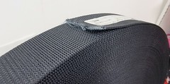 Murdock Webbing 1-15/16″ x 300ft Spool of BLACK Webbing Strapping (100 Yards) 2″