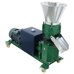 Powered Chicken/Duck Feed Pellet Mill Machine with4mm Plate 4Rollers 220V 4.5KW