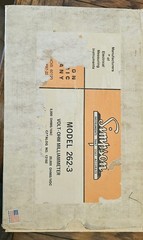 Vintage Simpson 262 series 3 20,000 OHMS DC 5000 OHMS AC. VAC VDC