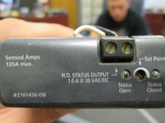 Hawkeye 908 Current Sensor Z101436-OB 135A Max Used