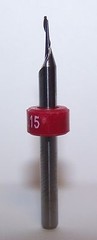 (5) 1.15mm (.0453″) single flute carbide endmills soft plastic – flex endmill