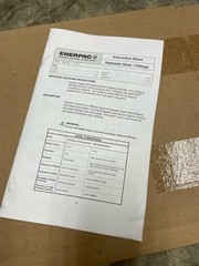 NEW Enerpac H9206Q Hydraulic Pump Cylinder Hose 6′ .25″ 1/4 NPT 10,000 PSI