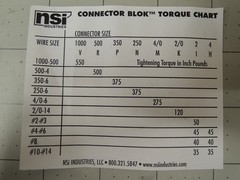 NSI AS-K2-H6 Modular Power Distribution (2) 2/0-14 Primary (6) 4-14 Secondary