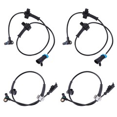 Front and Rear Left & Right ABS Wheel Speed Sensor 2 Pair for Chevy Silverado☀️