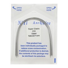 Dental Orthodontic Niti Arch Wire Elastic Rectangular Round Arcos de Ortodoncia
