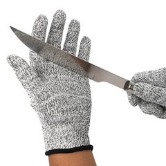 4Pairs Butcher Glove Cut Proof Stab Resistant Safety Gloves Kitchen L5 Protectio