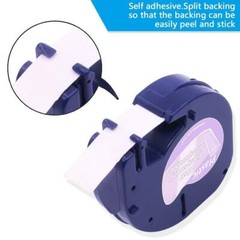 Dymo4 PK 16952 LetraTag Refills Compatible Clear Label Tape Label Maker 12mm LT