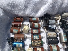 Bulk Lot of Vintage HeliPOT Potentiometer Mixed Makes & Models RADIO. SCOPES