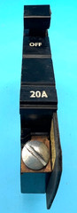 Square D 20 Amp 1 Pole Type XO Circuit Breaker 120 Volt Cutler Hammer Thin XO120