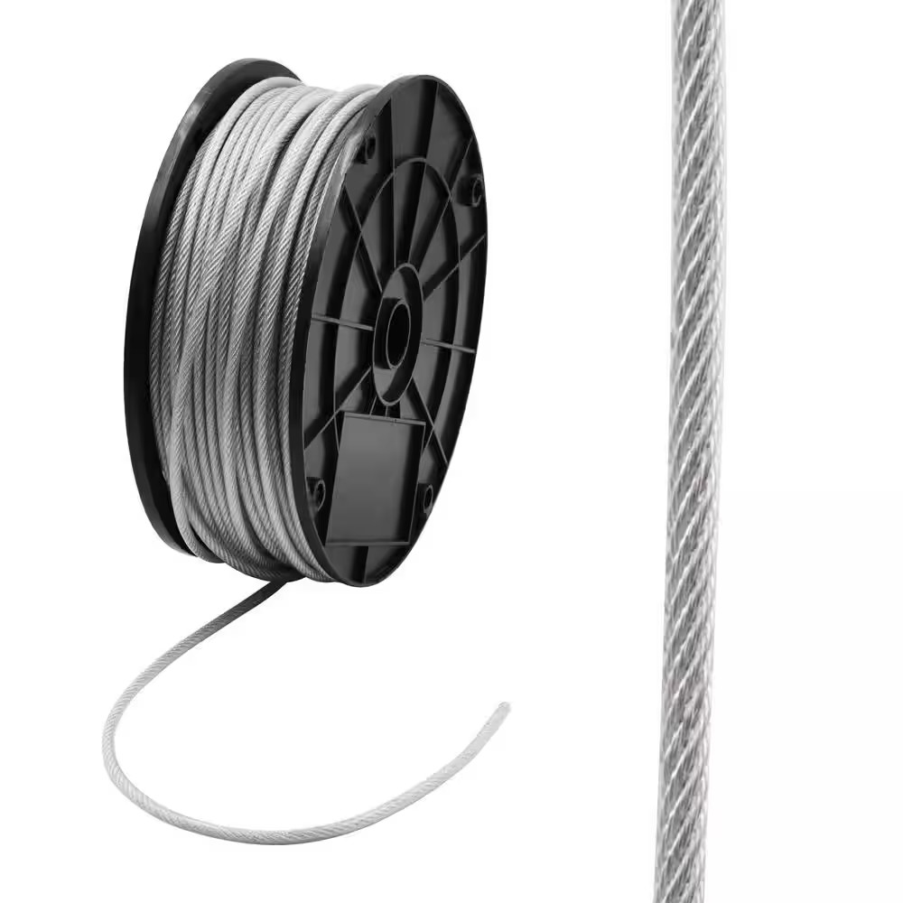 3/32 In. X 250 Ft. Galvanized Vinyl Coated Steel Wire Rope