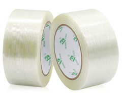 Mono Filament Strapping Tape, 2 Roll 2 Inch X 35 Yards 5.5 Mil