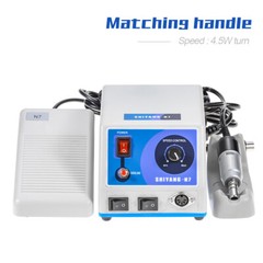 SHIYANG N7 MicroMotor Polishing Machine+35000 RPM Handpiece+ 2*Low Handpieces US