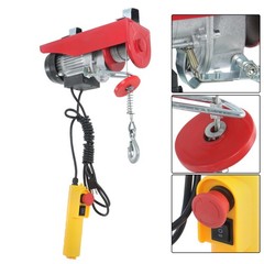LABLT 440lbs / 200kg 110V Mini Electric Hoist 6.6 ft Wired Remote Control