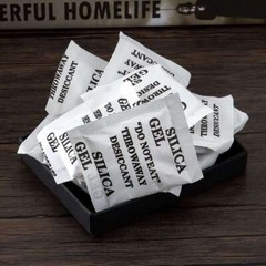 60/100 Packets Grams Silica Gel Desiccant Pack Moisture Absorber Reusable Safe