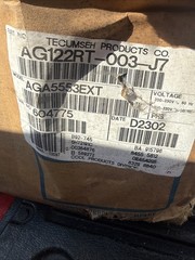 tcumseh AG122rt-003-j7 Compressor