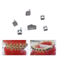 AZDENT Dental Orthodontic Self-Ligating Brackets Braces Roth MBT 022 Hooks 345