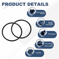 50Pcs AS-024 O-Rings, Nitrile Rubber O-Rings 1-1/8″ ID, 1-1/4″ OD, 1/16″ Width r