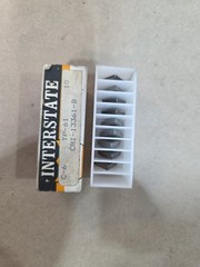 NEW SURPLUS 9 PCS. Interstate TP 61 GRADE: C6 CARBIDE INSERTS