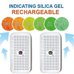 40Gram Silica Gel Canister Reusable Indicating Desiccant Dehumidifier 5 Pack