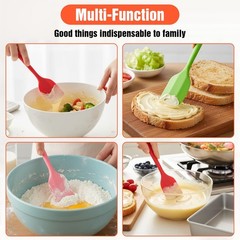 PercyEffie 30 Pcs Mini Silicone Small, red/orange/yellow/green/blue/pink