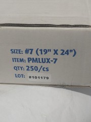 250 Case LUX #7 White Poly Mailers 19″ x 24″ Self-Seal Shipping Bags PMLUX-7